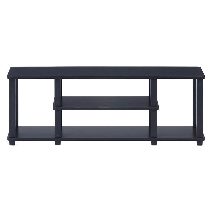 フィット TVラック テレビ台 テレビボード TVボード AVラック W110 BR×BK ブラウン×ブラック 1115 ×295 ×408 fj-99915の画像