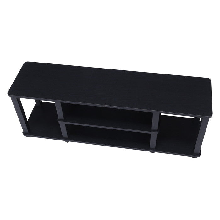 フィット TVラック テレビ台 テレビボード TVボード AVラック W110 BR×BK ブラウン×ブラック 1115 ×295 ×408 fj-99915の画像