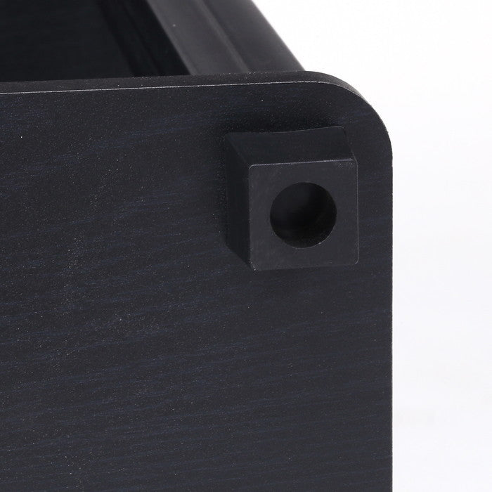 フィット TVラック テレビ台 テレビボード TVボード AVラック W110 BR×BK ブラウン×ブラック 1115 ×295 ×408 fj-99915の画像