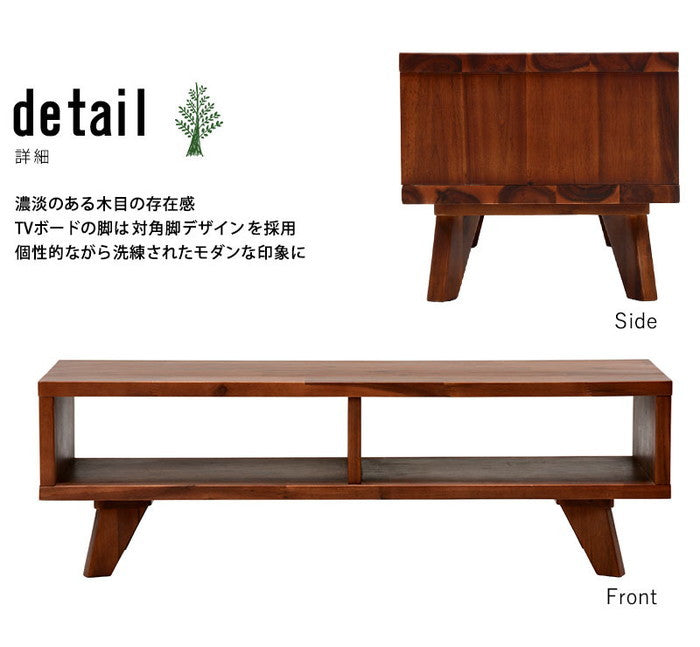 テレビ台 テレビボード ローボード TVボード VTB-7251 幅100×奥行35×高さ32cm hgs-2090855000の画像