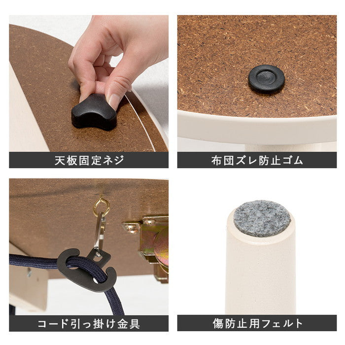 こたつ＋うす掛け布団 2点セット カルミナ950WN+ビケ950BE hgs-2090936000の画像