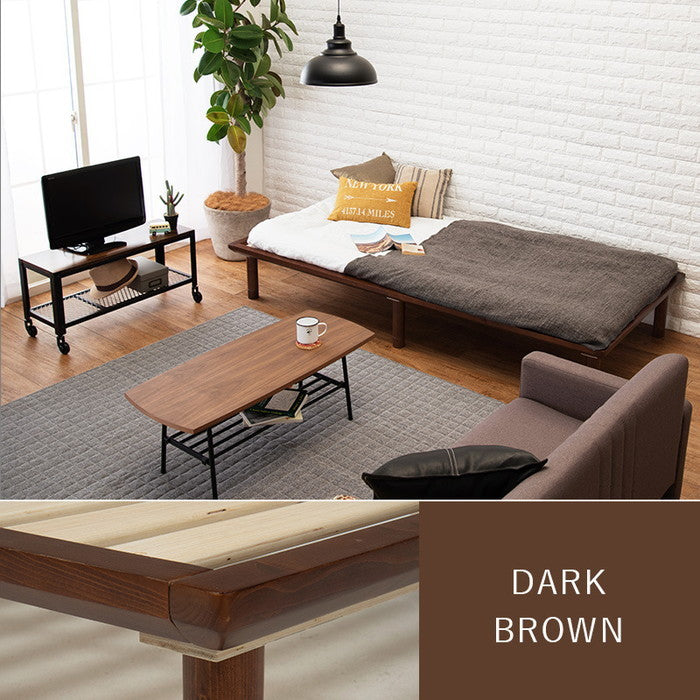 シングルベッド WB-7706S 幅102×奥行210×高さ11.5/26.5/31.5cm hgs-2090971500の画像