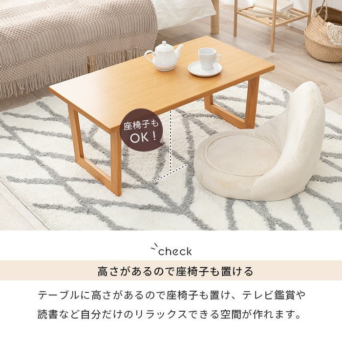 折れ脚 テーブル VT-7926 幅90×奥行48×高さ38(9)cm hgs-2091005500の画像