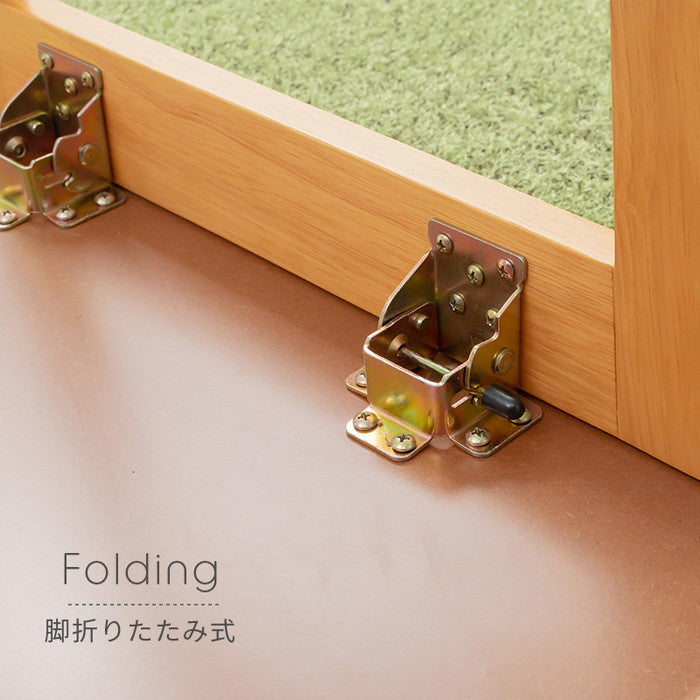 折れ脚 テーブル VT-7926 幅90×奥行48×高さ38(9)cm hgs-2091005500の画像