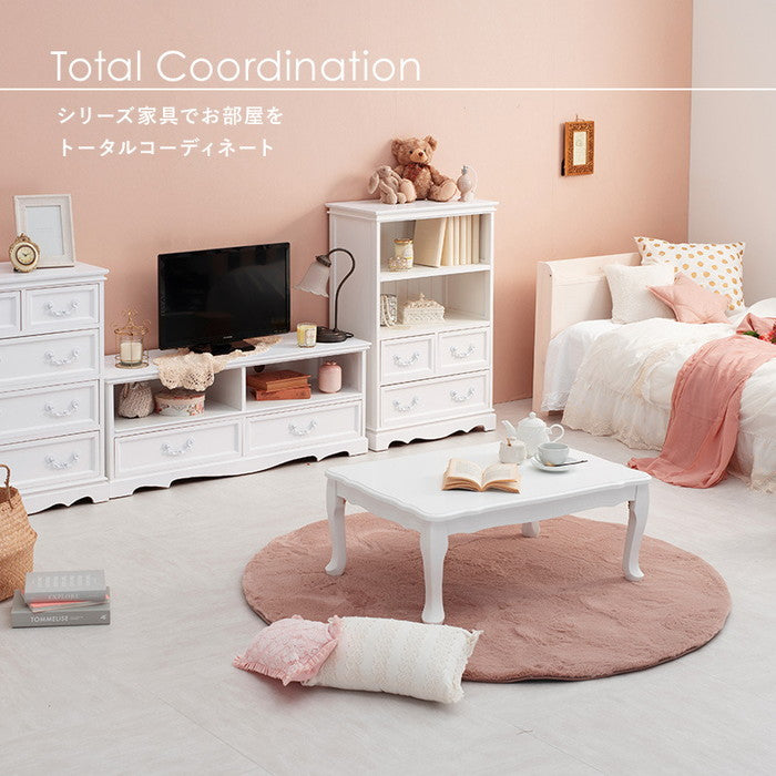 折れ脚テーブル MT-7031WH 幅100×奥行60×高さ33.5cm hgs-2101212900の画像