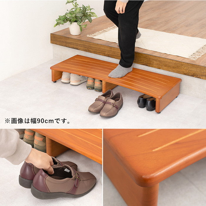 玄関 踏み台 ステップ台 VH-7932-45 幅45×奥行35×高さ13.5cm hgs-2101627500の画像