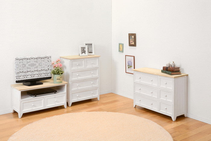 テレビ台 テレビボード ローボード TVボード TV台 TVラック MTV-5272NAW 幅74×奥行34×高さ40cm hgs-2101654600の画像