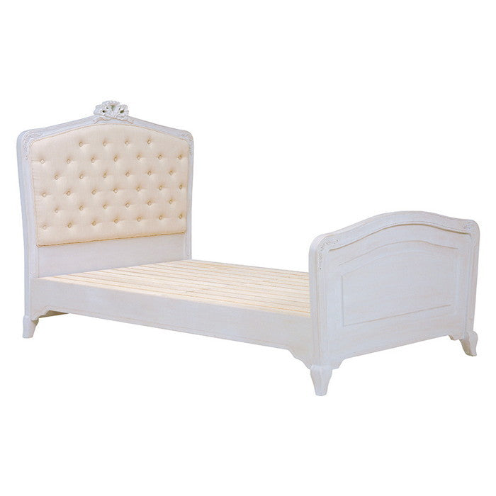 ベッド RB-1943AW-S 幅108×奥行206×高さ127×床面高33cm（マットサイズ:幅100×長さ197cm） hgs-2101699600の画像