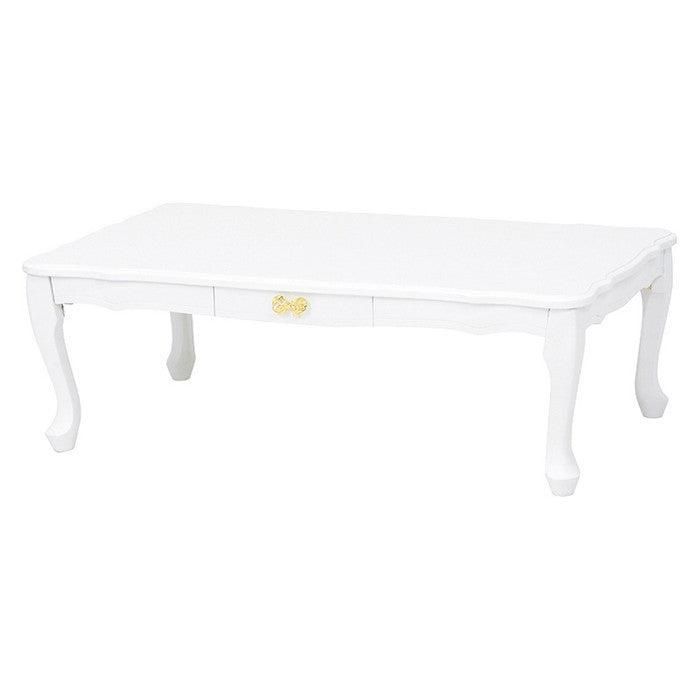 折れ脚テーブル MT-6041WH 幅100×奥行60×高さ33.5cm hgs-2101704700の画像