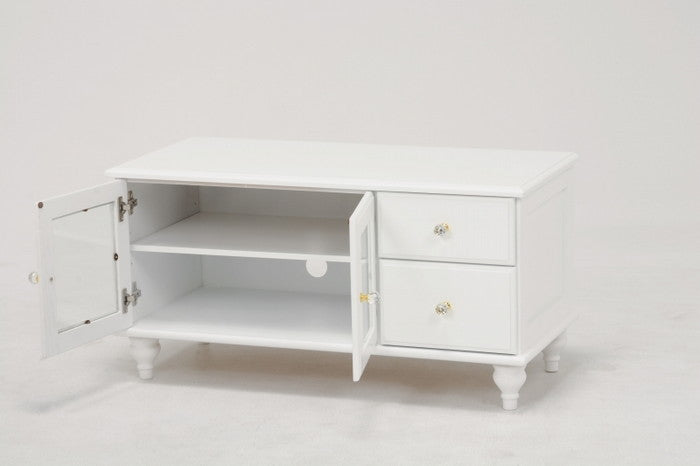 テレビ台 テレビボード ローボード TVボード TV台 TVラック MTV-5883WH 幅88×奥行40×高さ45cm hgs-2101705300の画像