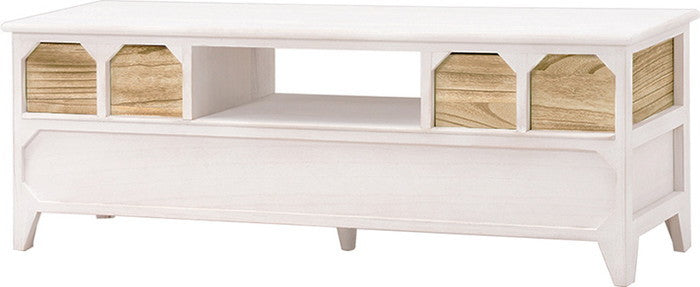 テレビ台 テレビボード ローボード TVボード TV台 TVラック MTV-5711AW 幅115×奥行34×高さ40.5cm hgs-2101779500の画像