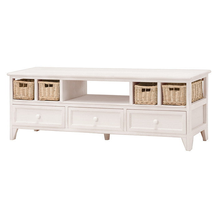 テレビ台 テレビボード ローボード TVボード TV台 TVラック MTV-5712AW 幅115×奥行34×高さ40.5cm hgs-2101779600の画像