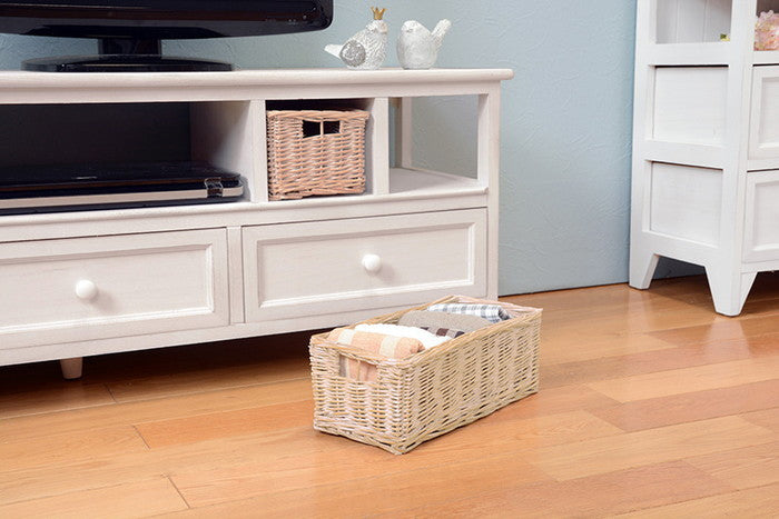 テレビ台 テレビボード ローボード TVボード TV台 TVラック MTV-5712AW 幅115×奥行34×高さ40.5cm hgs-2101779600の画像