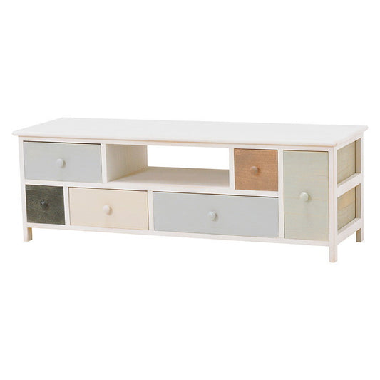 テレビ台 テレビボード ローボード TVボード TV台 TVラック MTV-8311AW 幅113×奥行35×高さ38cm hgs-2101780100の画像