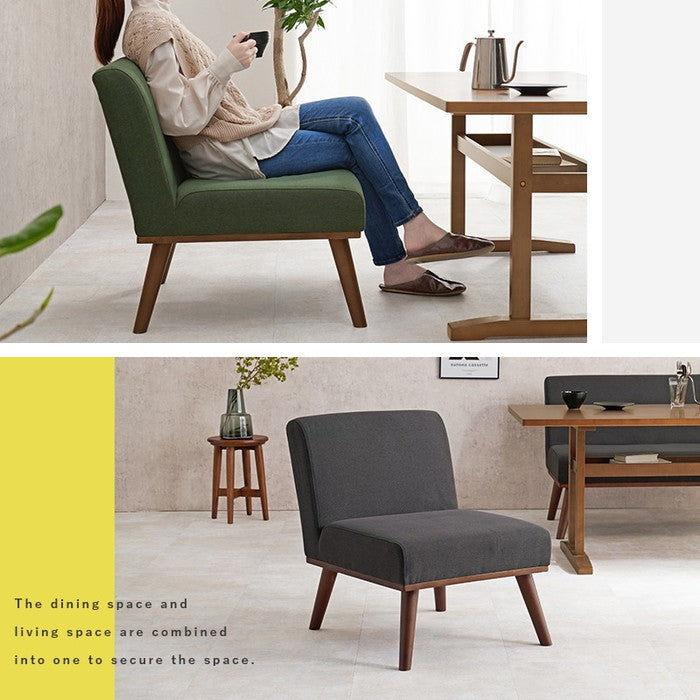 ダイニング ソファ ケルト1P 幅56×奥行72×高さ70×座面高38cm hgs-2101861800の画像