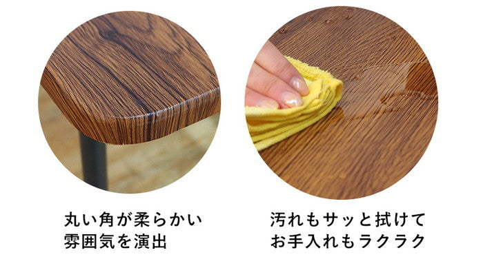 ダイニング セット LDS-4912 ブラウン ナチュラルホワイト テーブル チェアー hgs-2101862900の画像