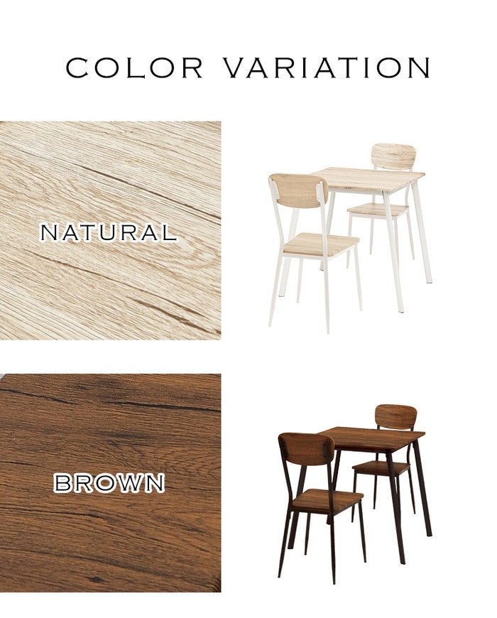 ダイニング セット LDS-4912 ブラウン ナチュラルホワイト テーブル チェアー hgs-2101862900の画像