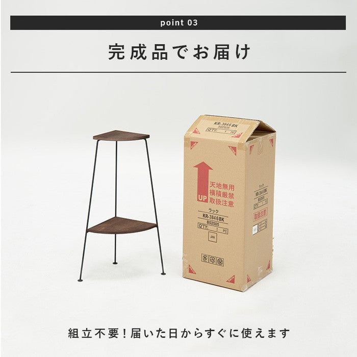 ラック KR-3846 幅25.5×奥行25.5×高さ55cm hgs-2101869500の画像