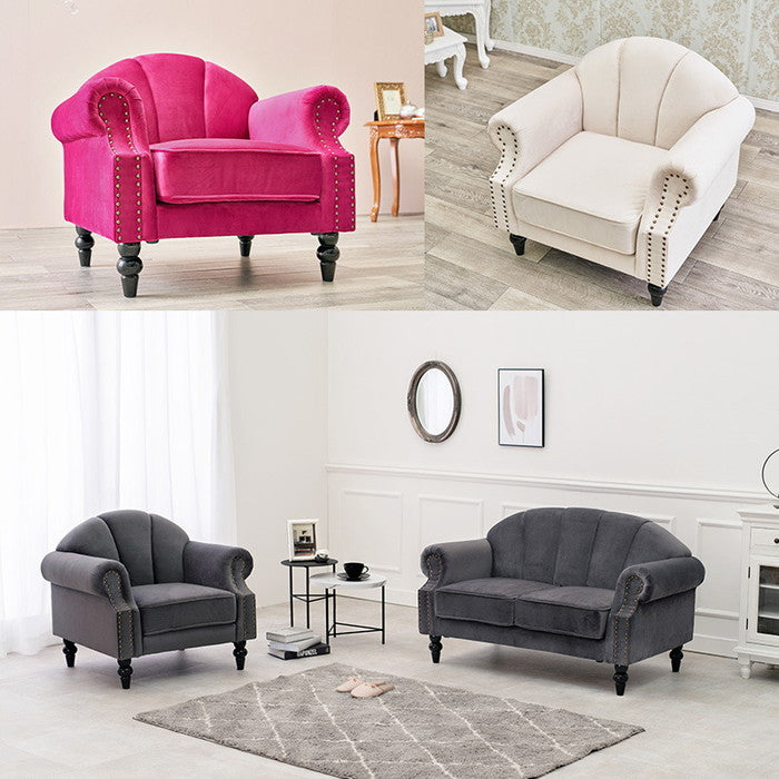 ソファー ルコ1P 幅83×奥行73×高さ73×座面高42cm hgs-2101923600の画像