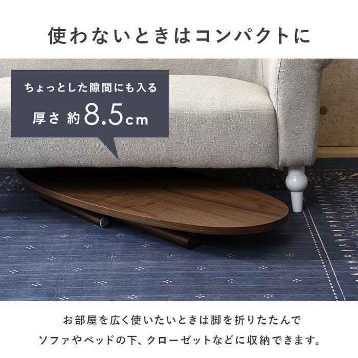 テーブル MT-6422 幅110×奥行48×高さ35cm hgs-2101925100の画像