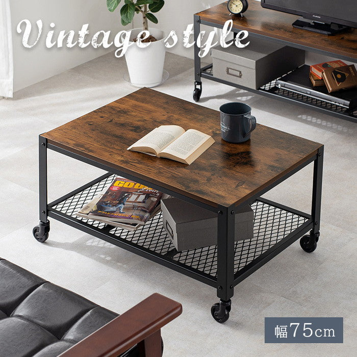 テーブル KT-3763 幅75×奥行50×高さ39.5cm hgs-2101937800の画像