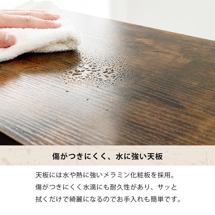 テーブル KT-3763 幅75×奥行50×高さ39.5cm hgs-2101937800の画像