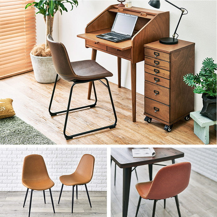 チェア LC-4234-2 幅48×奥行56×高さ84.5×座面高43cm hgs-2101958600の画像