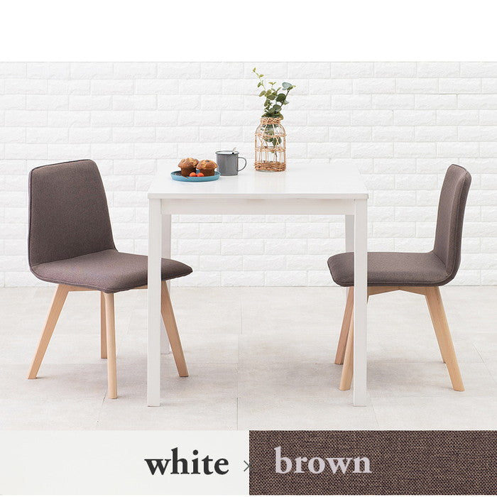 ダイニング 3点セット SH-8620-22-3S テーブル: 幅75×奥行75×高さ72cm、チェア: 幅44×奥行51×高さ74×床面高41cm hgs-2102045300の画像