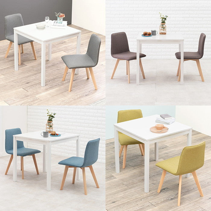 ダイニング 3点セット SH-8620-22-3S テーブル: 幅75×奥行75×高さ72cm、チェア: 幅44×奥行51×高さ74×床面高41cm hgs-2102045300の画像