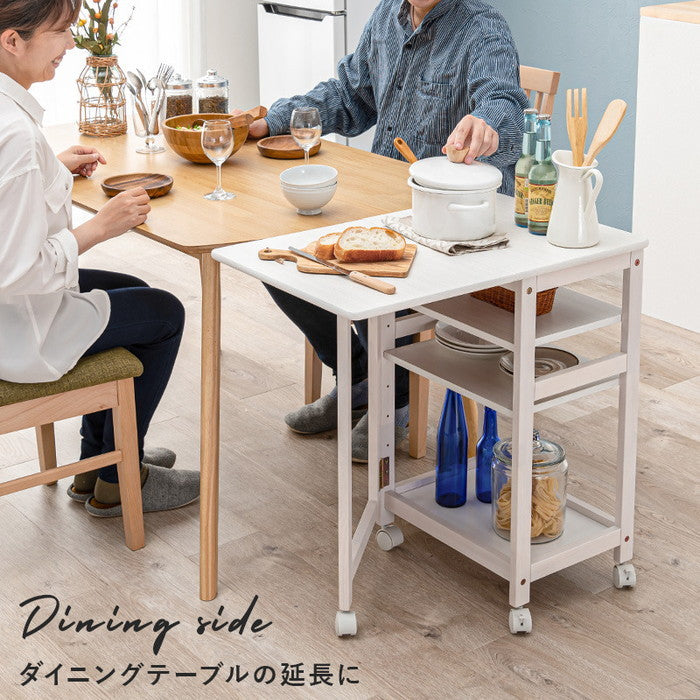 キッチンワゴン VW-7984 幅37/70×奥行45×高さ71cm hgs-3000000196の画像