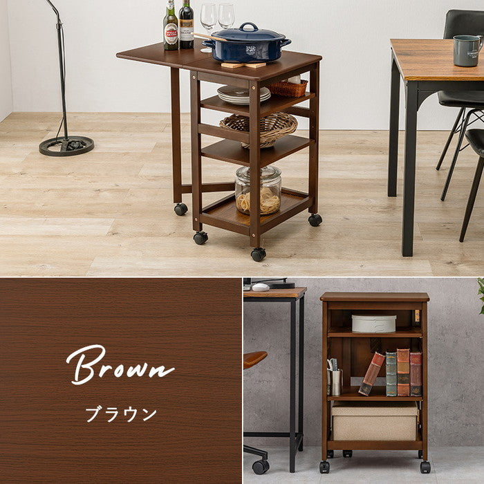 キッチンワゴン VW-7984 幅37/70×奥行45×高さ71cm hgs-3000000196の画像