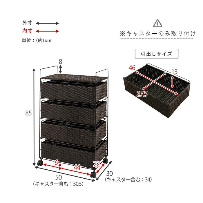 ランドリー RAN-2436 幅50×奥行30×高さ85cm hgs-3000000267