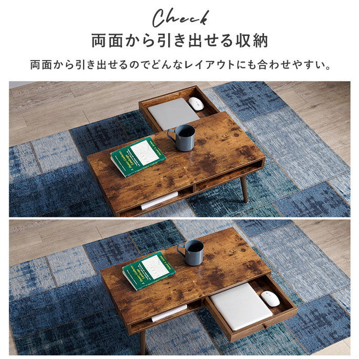 テーブル MT-6475 幅80×奥行40×高さ36.5cm hgs-3000000504の画像