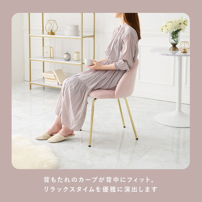 チェア LC-4764 幅47×奥行48×高さ71×座面高46cm hgs-3000001011の画像