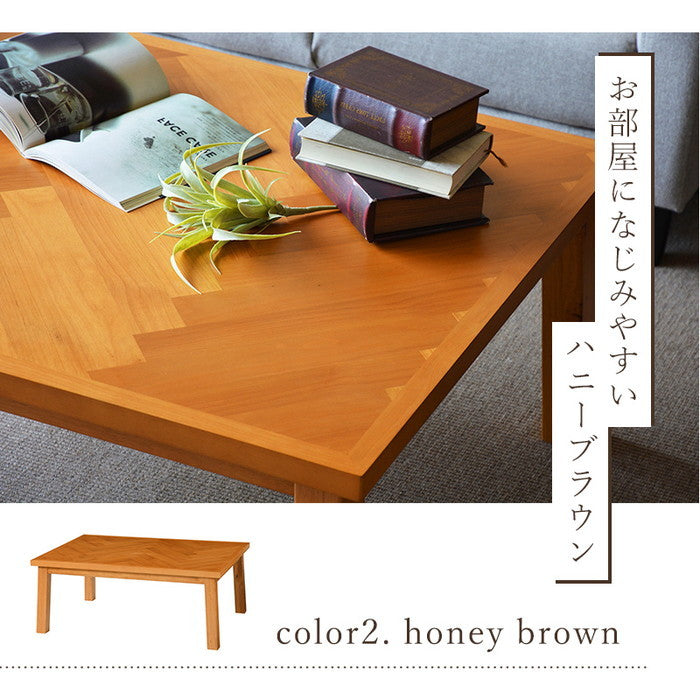 リビング コタツ こたつ 炬燵 ウェイブK-120 (約)幅120×奥行80×高さ42cm hgs-3000001775の画像