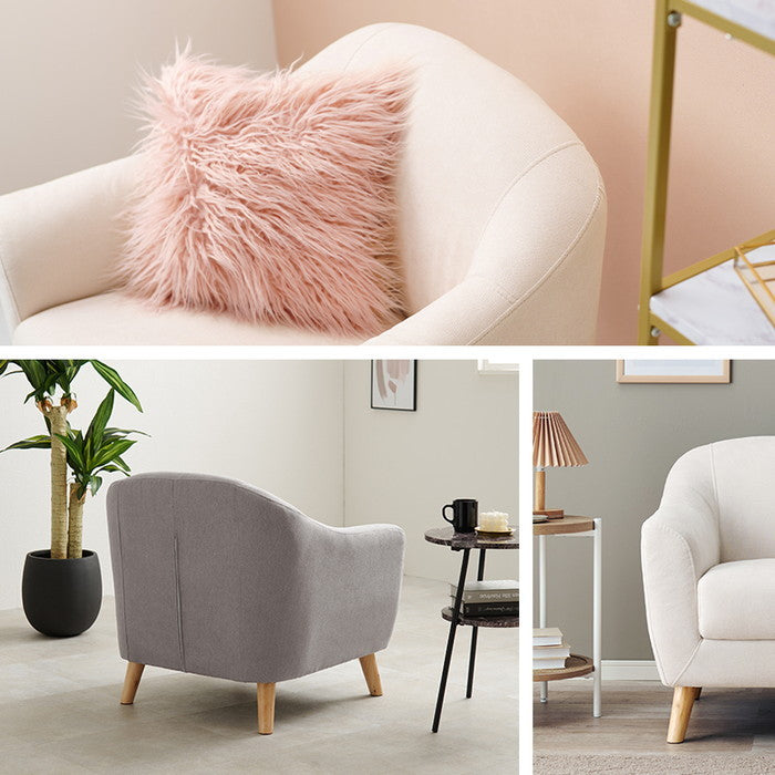 ソファ エメル1P-IV (約)幅70×奥行68×高さ73/60×座面高42/29cm hgs-3000001901の画像