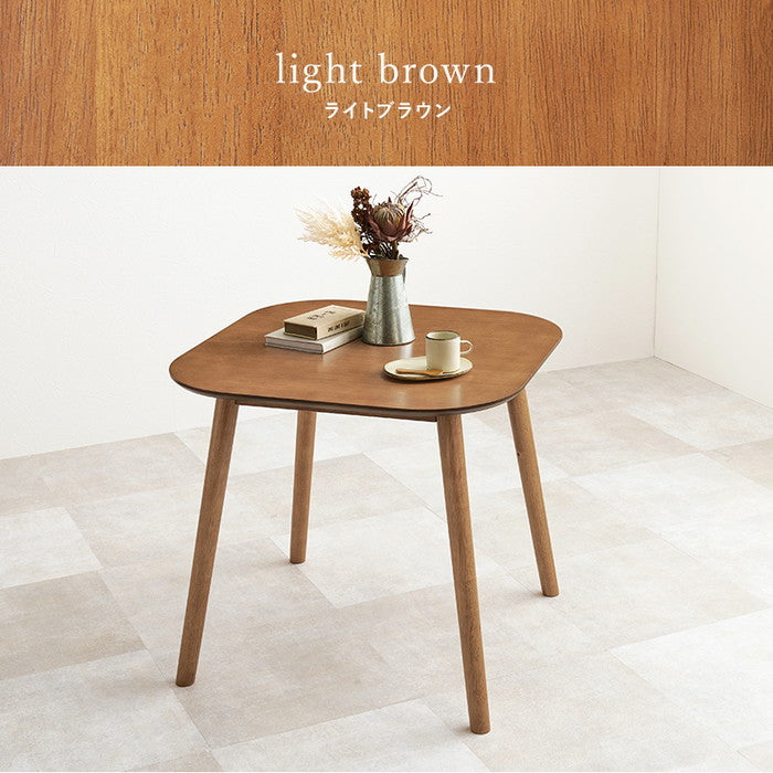 ダイニング テーブル BT-8627LBR (約)幅75×奥行75×高さ70cm hgs-3000001956の画像