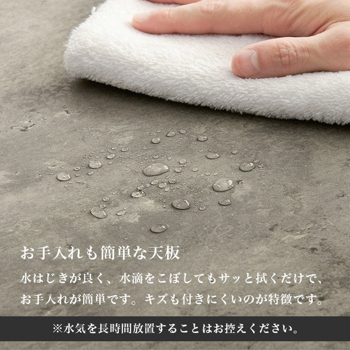 コンソールテーブル KT-3235MGY (約)幅80×奥行18×高さ85cm hgs-3000002230の画像