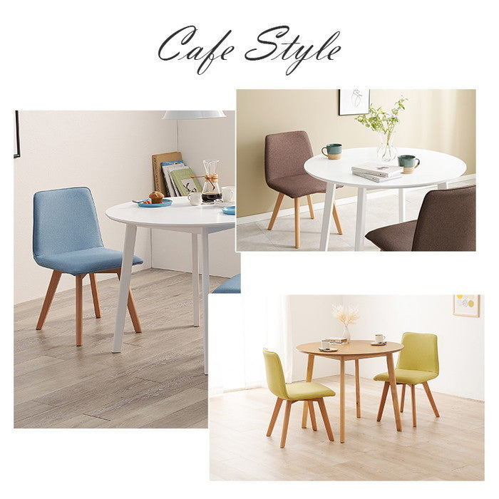 ダイニング 3点セット SH-8640LNT-22BL-3S テーブル:(約)幅90×奥行90×高さ70cm チェア:(約)幅44×奥行51×高さ74×座面高41cm hgs-3000002253の画像