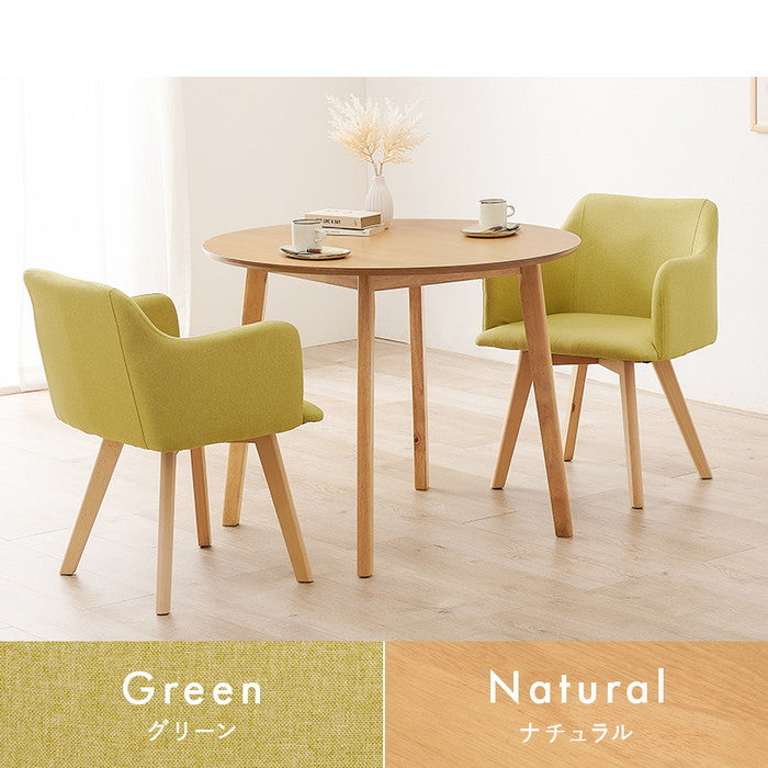 ダイニング 3点セット SH-8640LNT-23BL-3S テーブル:(約)幅90×奥行90×高さ70cm チェア:(約)幅52×奥行54×高さ72×座面高42cm hgs-3000002293の画像