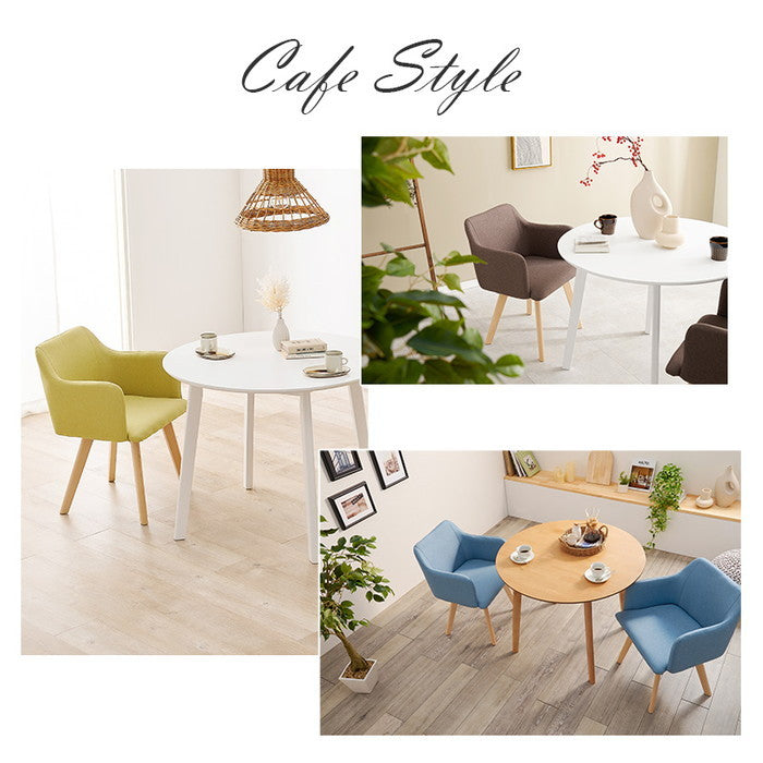 ダイニング 3点セット SH-8640LNT-23BL-3S テーブル:(約)幅90×奥行90×高さ70cm チェア:(約)幅52×奥行54×高さ72×座面高42cm hgs-3000002293の画像