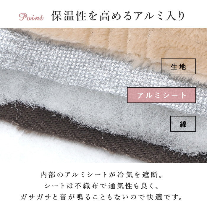 こたつ＋うす掛け布団 2点セット アルラ7560MWH+ビケ7560BE hgs-3000002315の画像