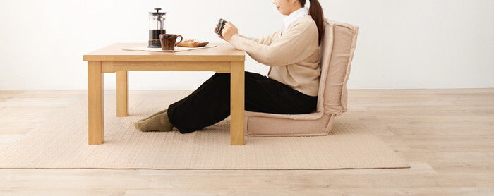 ダイニングコタツ＋うす掛け布団 ２点セット ダークブラウン ナチュラル こたつ：幅105×奥行80cm KOT-7311-105トルタ2S hgs-3000002528の画像