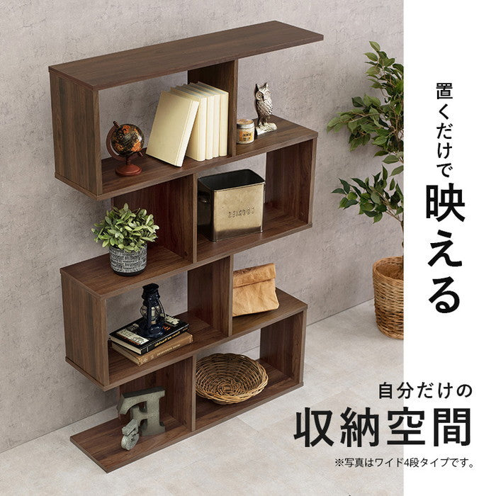 ディスプレイラック RCC-1601 幅62×奥行28×高さ140cm hgs-3000003476の画像