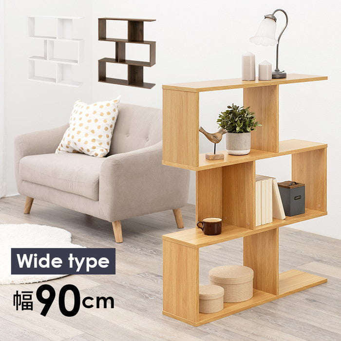 ディスプレイラック RCC-1602 幅90×奥行28×高さ105cm hgs-3000003480の画像