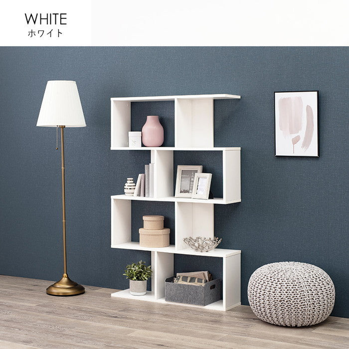 ディスプレイラック RCC-1603 幅90×奥行28×高さ140cm hgs-3000003483の画像