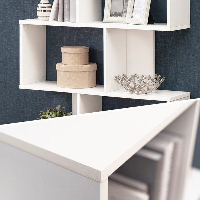 ディスプレイラック RCC-1603 幅90×奥行28×高さ140cm hgs-3000003483の画像