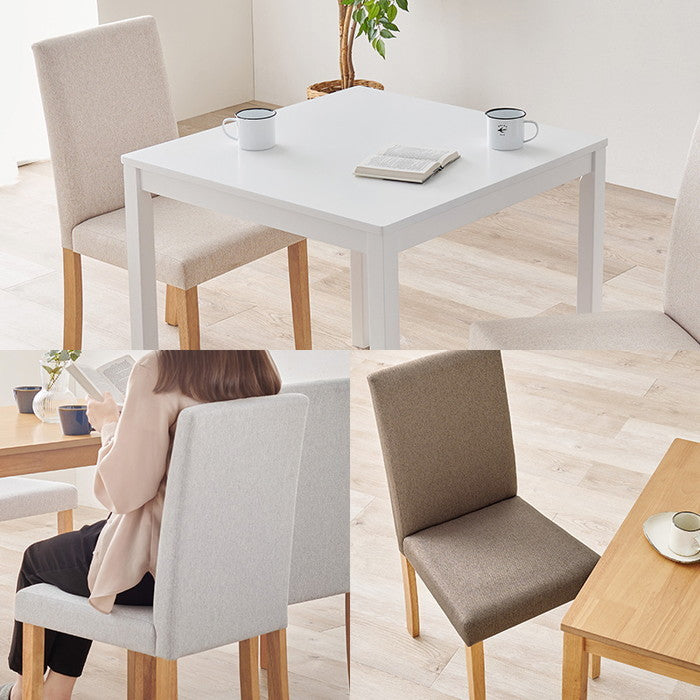 ダイニング ３点セット（ベーシック） SH-8620-8520-3S テーブル: 幅75×奥行75×高さ72cm hgs-3000003817の画像