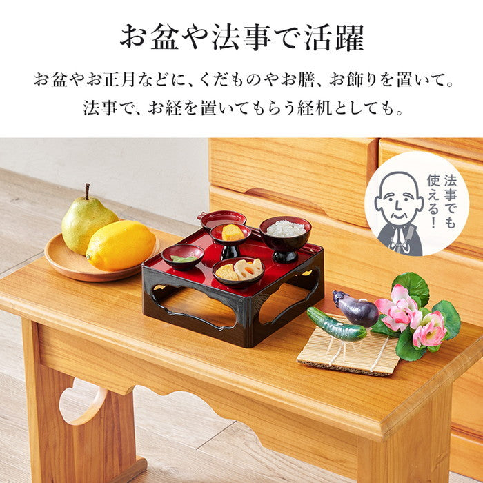 供物台２点セット MT-6757-59 大: 幅60×奥行27×高さ39cm hgs-3000003856の画像