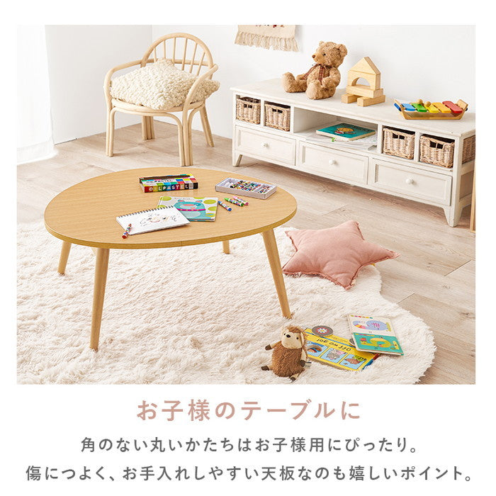 テーブル MT-6384 幅75×奥行65×高さ35.5cm hgs-3000003859の画像